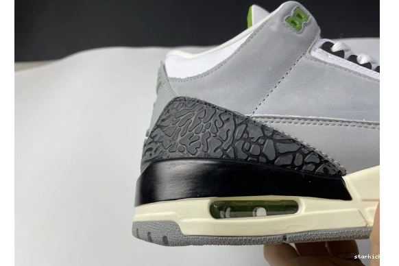 Jordan Retro Chlorophyll Air 3 136064-006 136064-006 0813